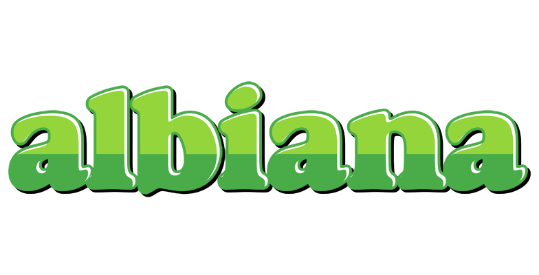 Albiana apple logo