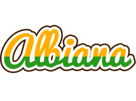 Albiana banana logo