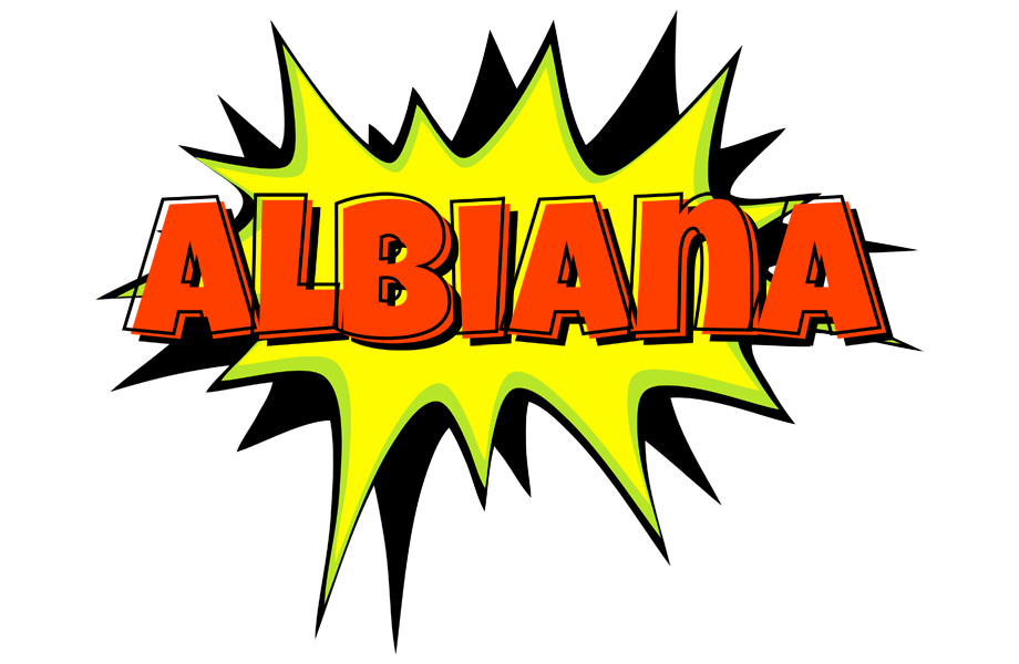 Albiana bigfoot logo