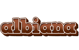 Albiana brownie logo