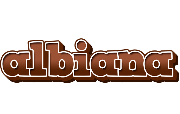 Albiana brownie logo