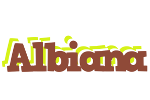 Albiana caffeebar logo