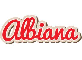Albiana chocolate logo