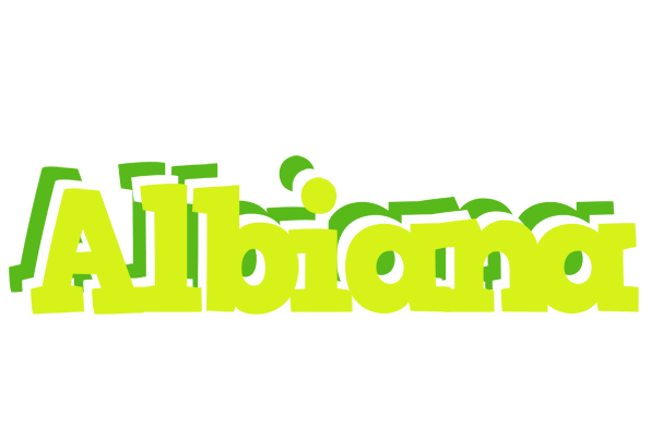 Albiana citrus logo