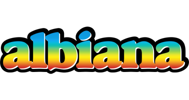 Albiana color logo