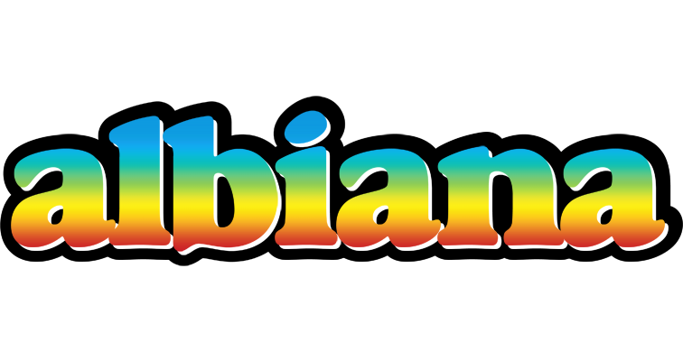 Albiana color logo