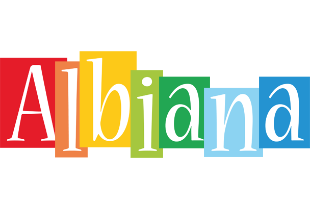 Albiana colors logo