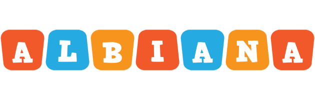 Albiana comics logo