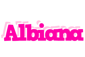 Albiana dancing logo