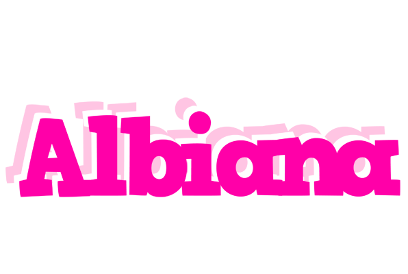 Albiana dancing logo
