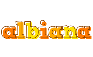 Albiana desert logo