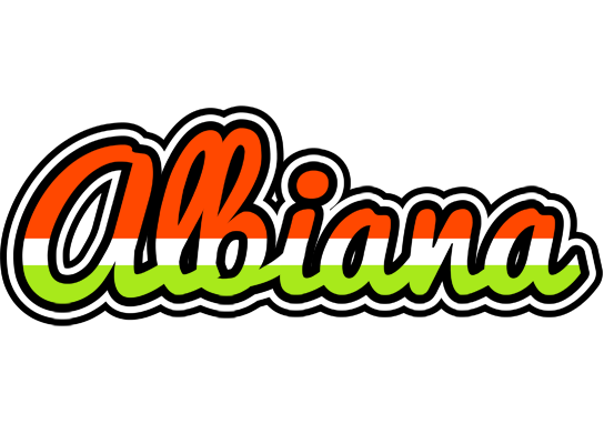 Albiana exotic logo