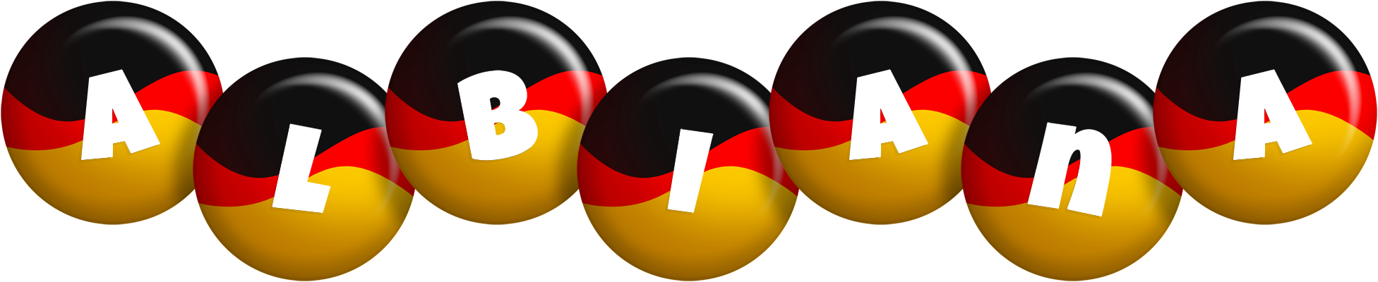 Albiana german logo