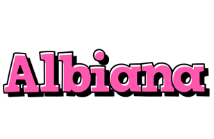 Albiana girlish logo