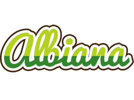 Albiana golfing logo