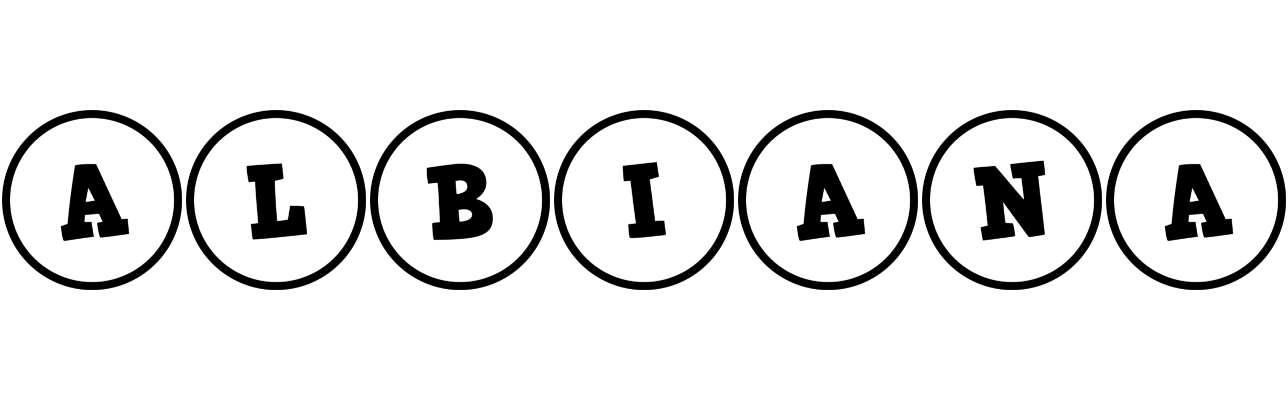 Albiana handy logo