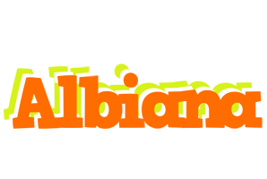 Albiana healthy logo