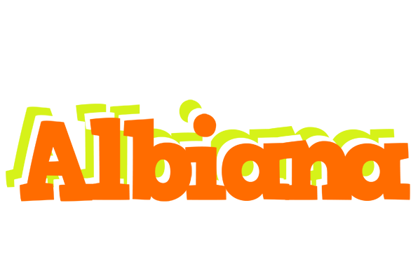 Albiana healthy logo