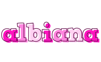 Albiana hello logo