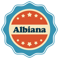 Albiana labels logo