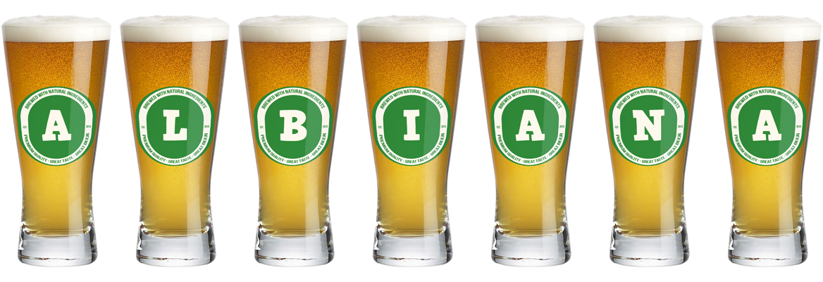 Albiana lager logo