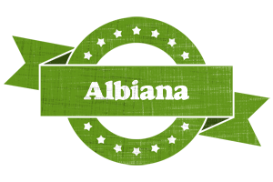 Albiana natural logo