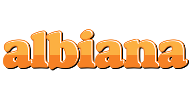 Albiana orange logo