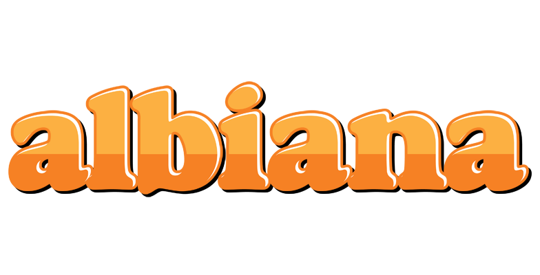 Albiana orange logo