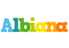 Albiana rainbows logo