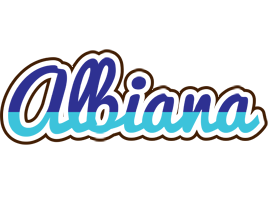 Albiana raining logo