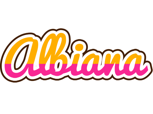 Albiana smoothie logo