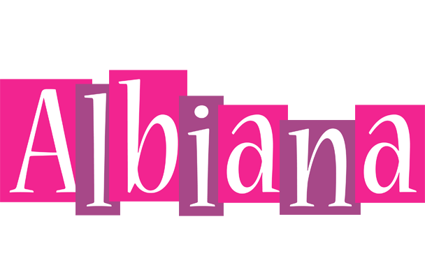 Albiana whine logo
