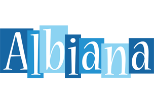 Albiana winter logo