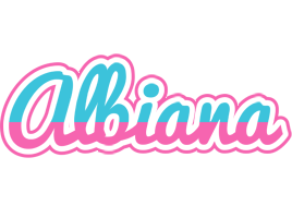 Albiana woman logo