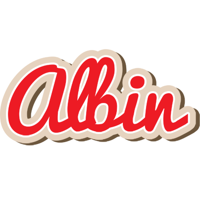Albin chocolate logo
