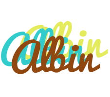 Albin cupcake logo