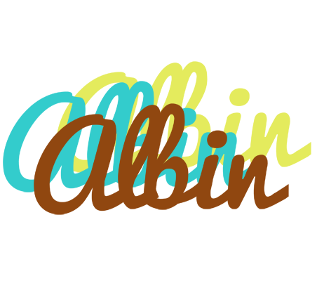 Albin cupcake logo