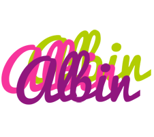 Albin flowers logo