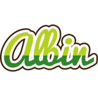 Albin golfing logo