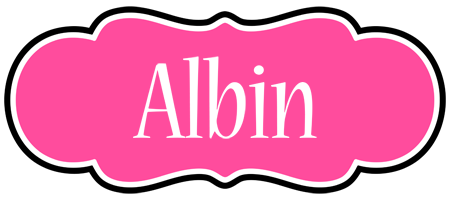 Albin invitation logo