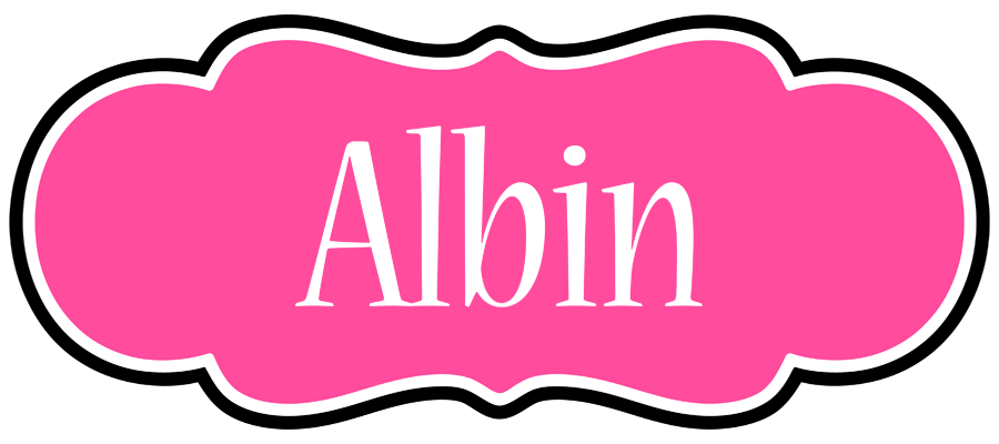 Albin invitation logo