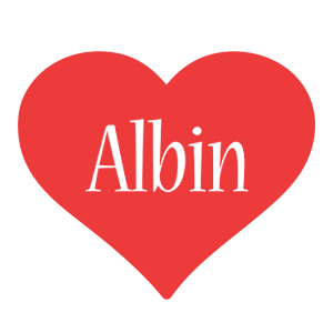 Albin love logo
