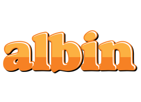 Albin orange logo