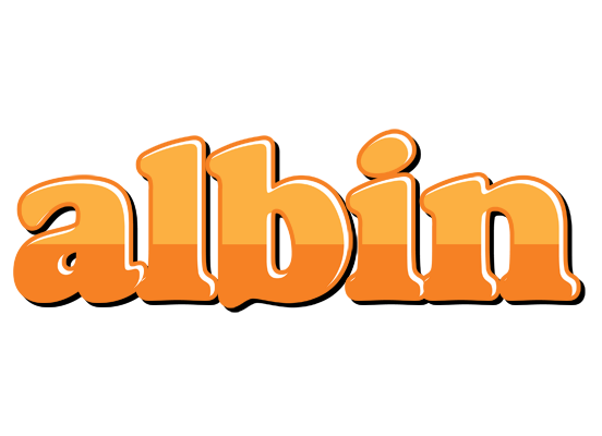 Albin orange logo