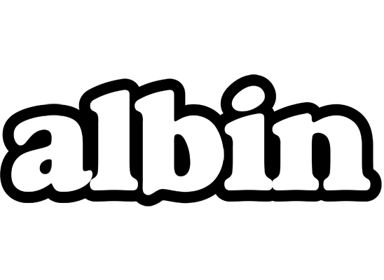 Albin panda logo