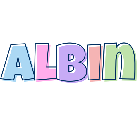 Albin pastel logo