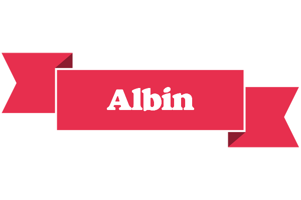Albin sale logo