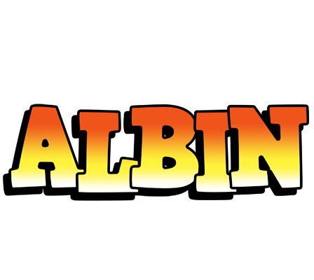 Albin sunset logo
