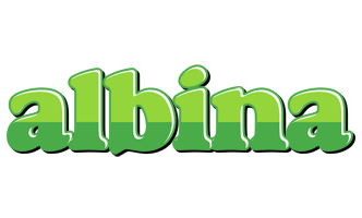 Albina apple logo