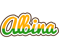 Albina banana logo